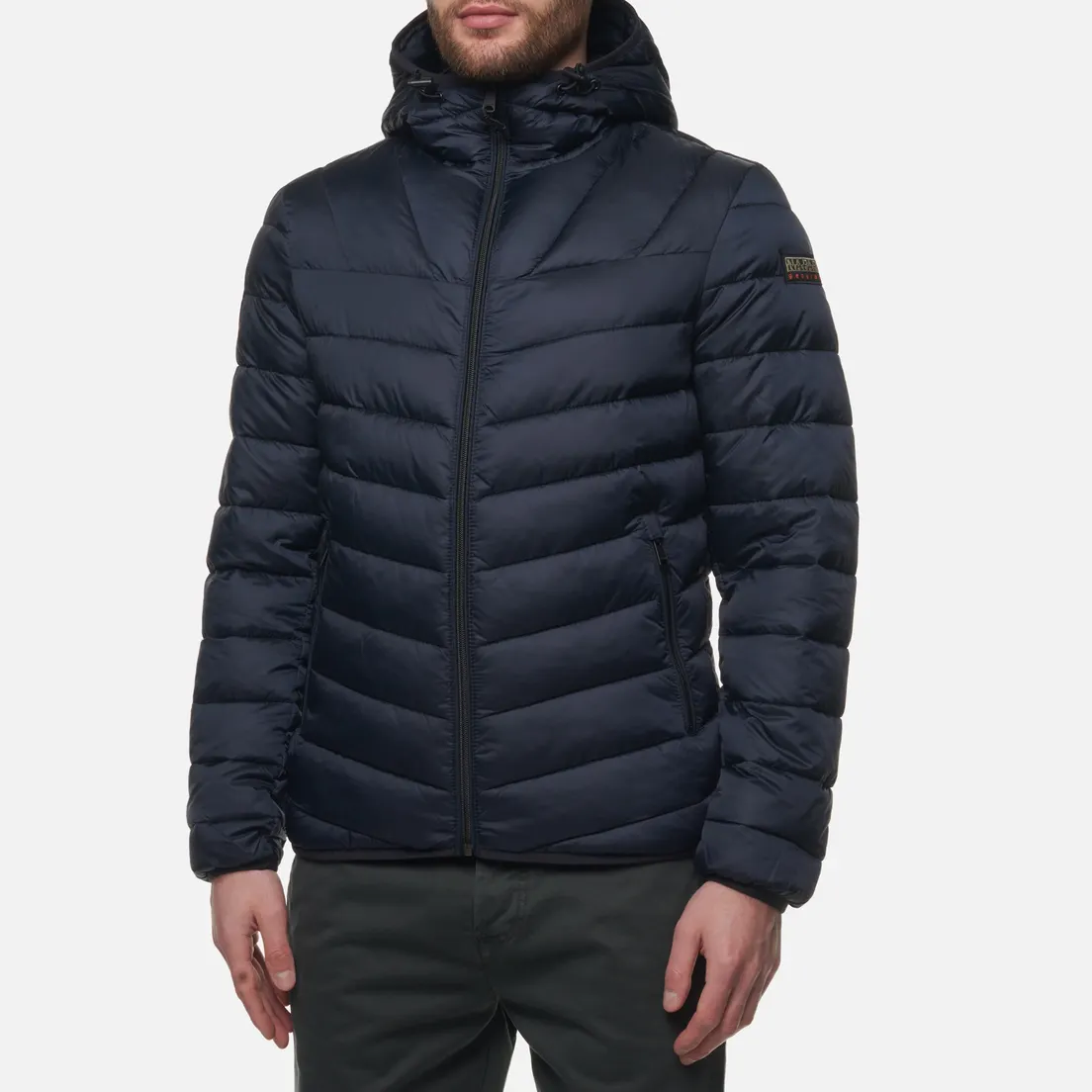 Napapijri Мужской пуховик Aerons 3 Hoodie