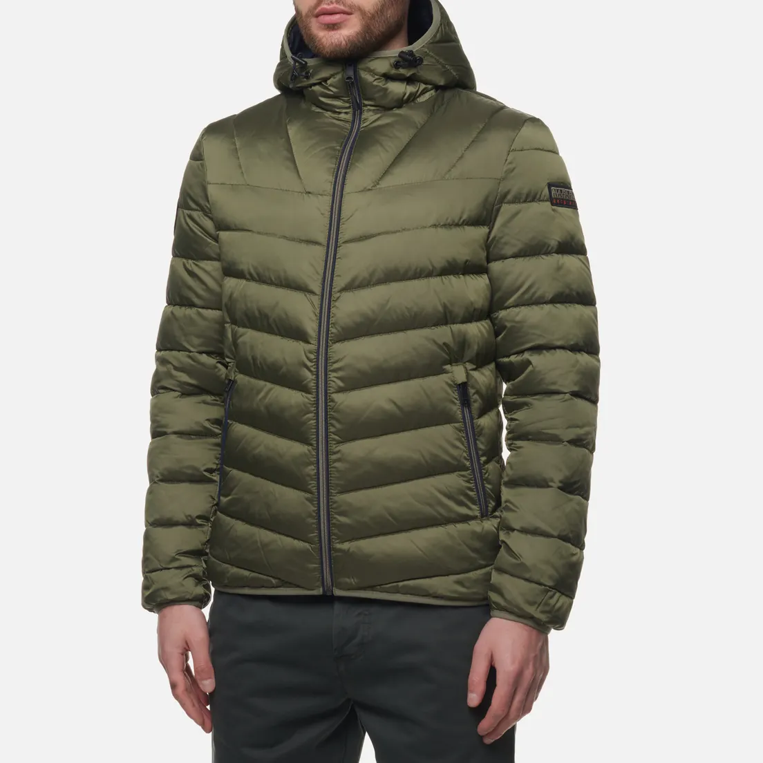 Napapijri Мужской пуховик Aerons 3 Hoodie