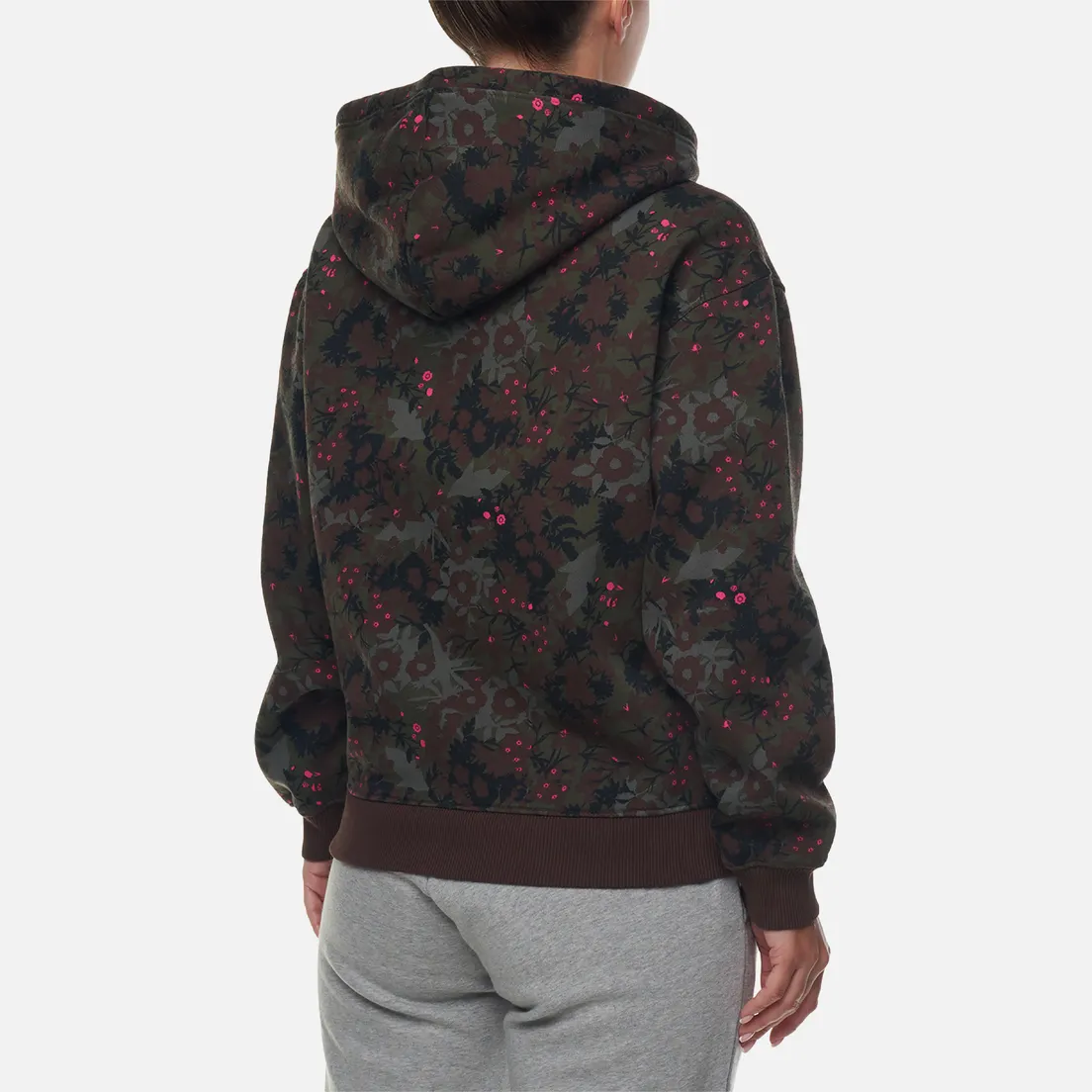 Napapijri Женская толстовка Earth Hoodie All Over Print