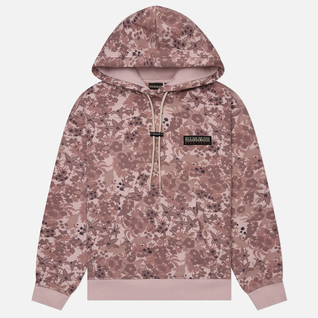 Napapijri Женская толстовка Earth Hoodie All Over Print