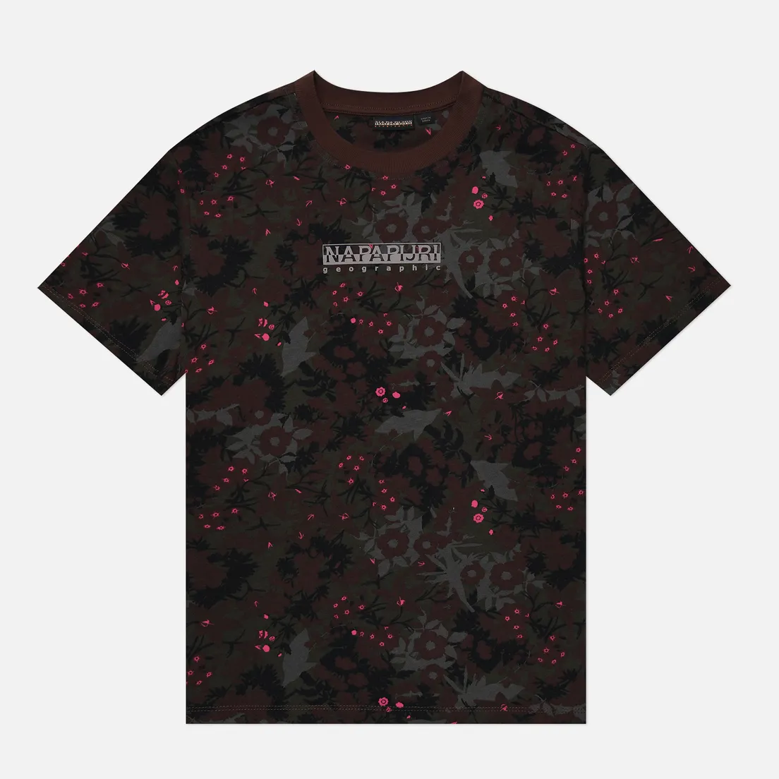 Napapijri Женская футболка Earth All Over Print