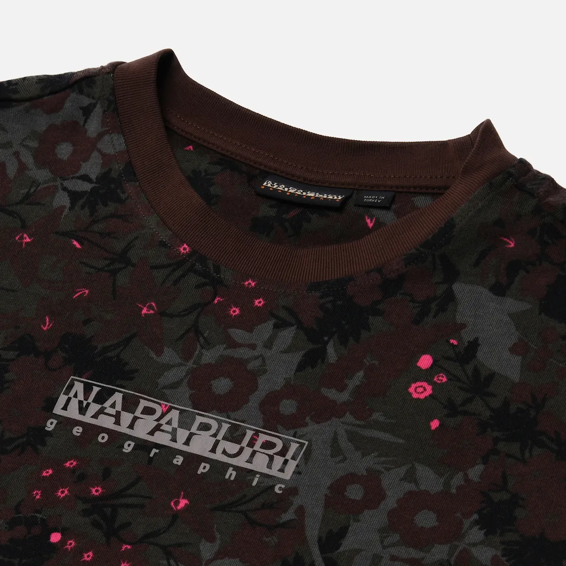 Napapijri Женская футболка Earth All Over Print