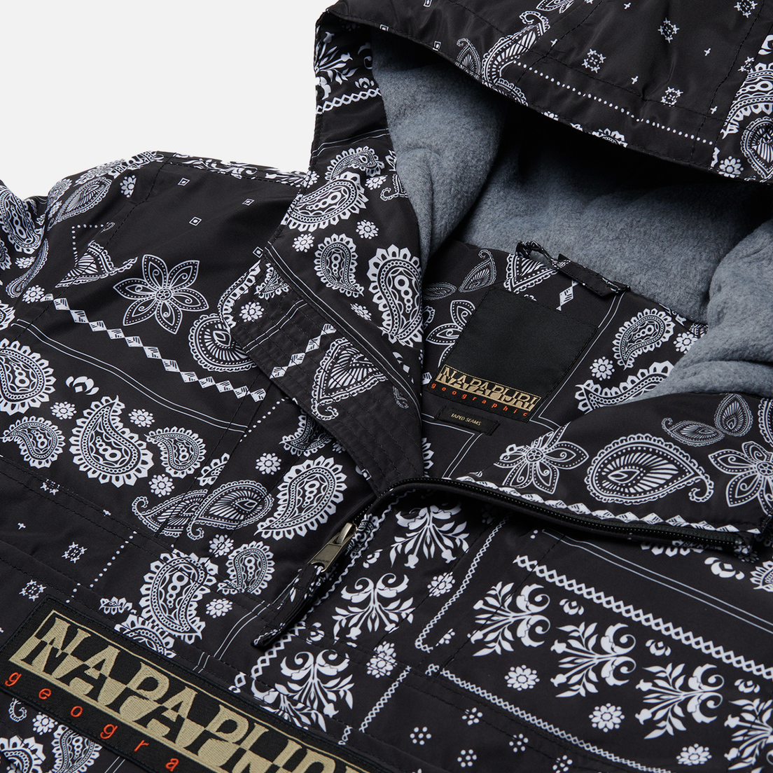 Napapijri Мужская куртка анорак Rainforest Pocket Print 2