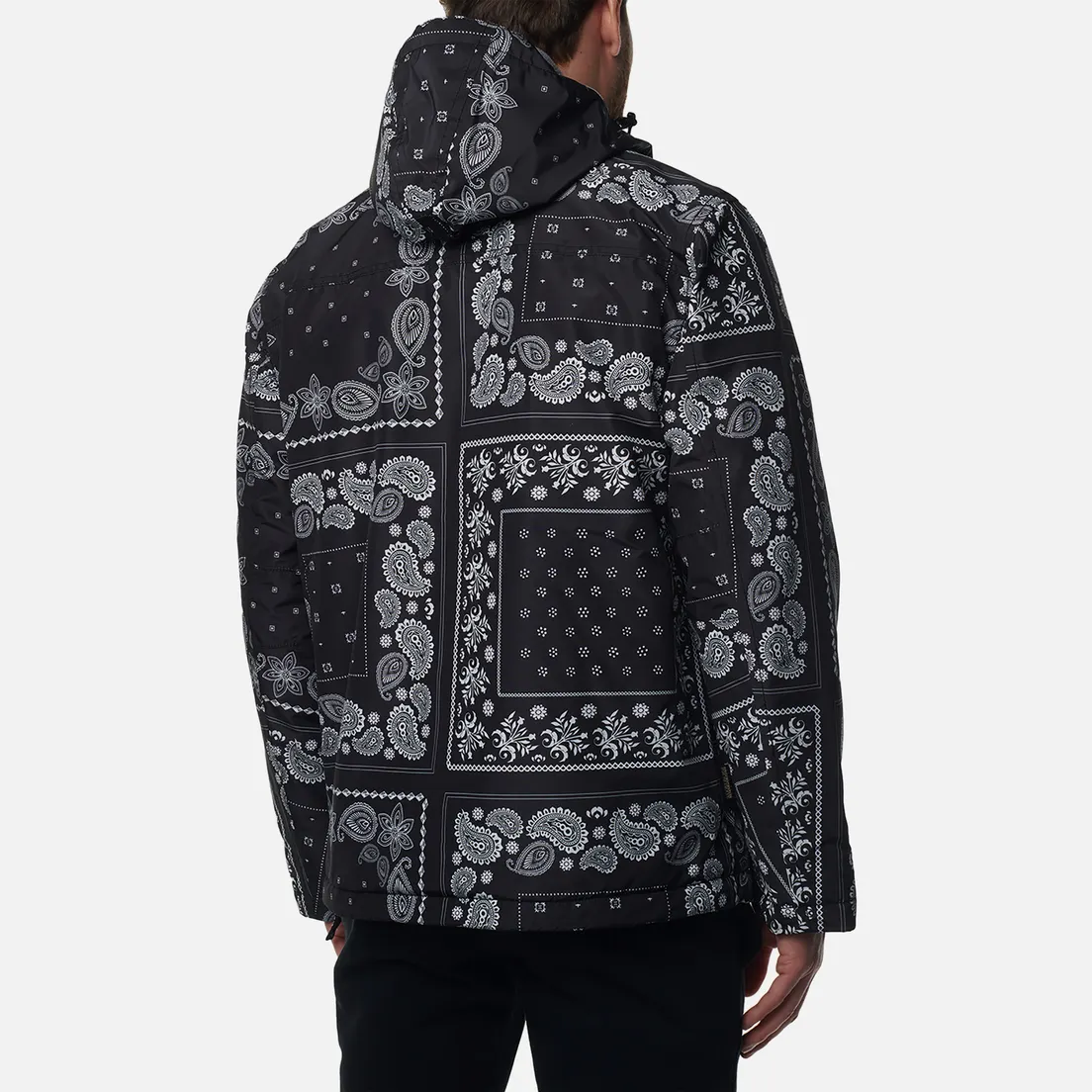Napapijri Мужская куртка анорак Rainforest Pocket Print 2