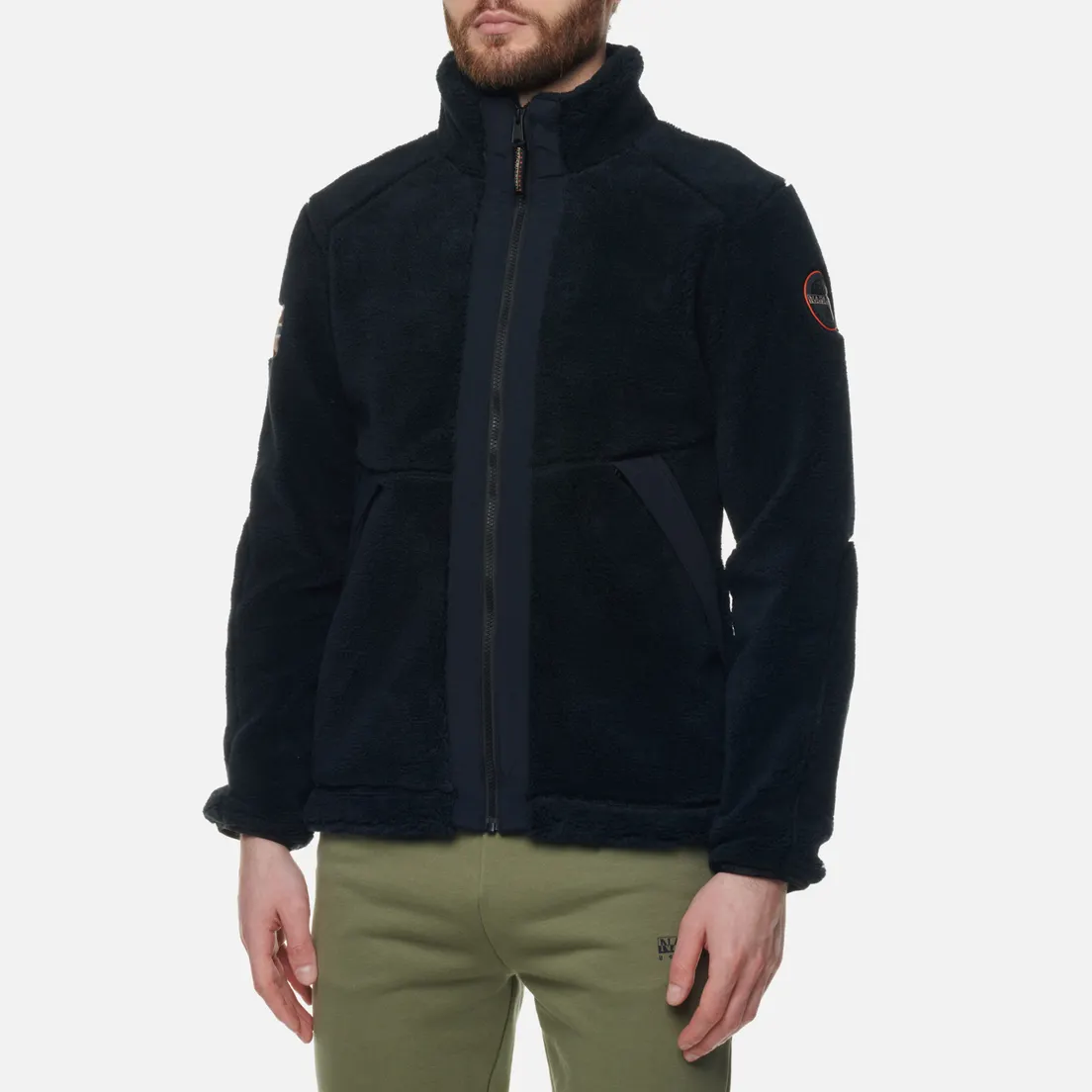 Napapijri Мужская толстовка Trollvegen Full Zip Fleece