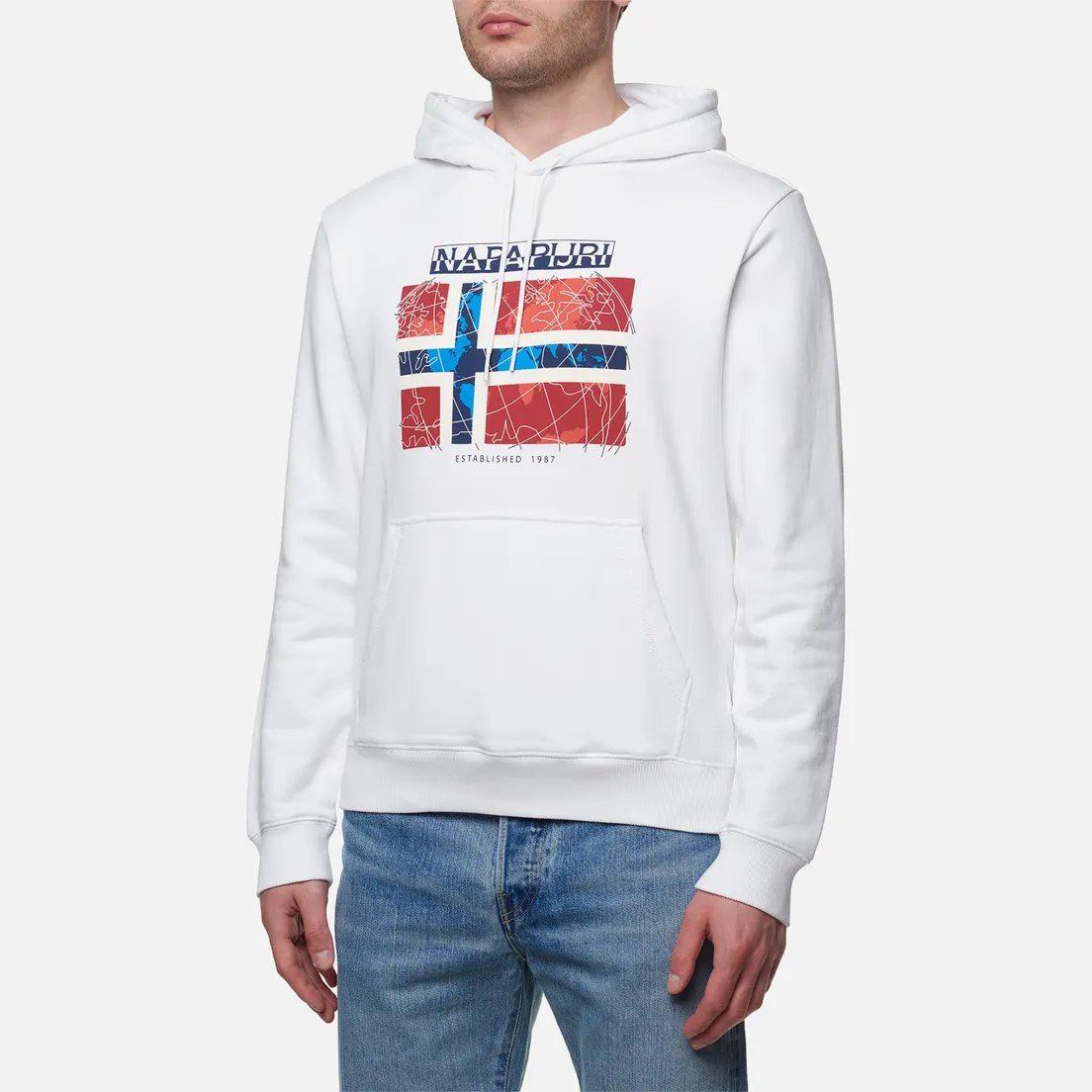 Napapijri Мужская толстовка Guiro Hoodie