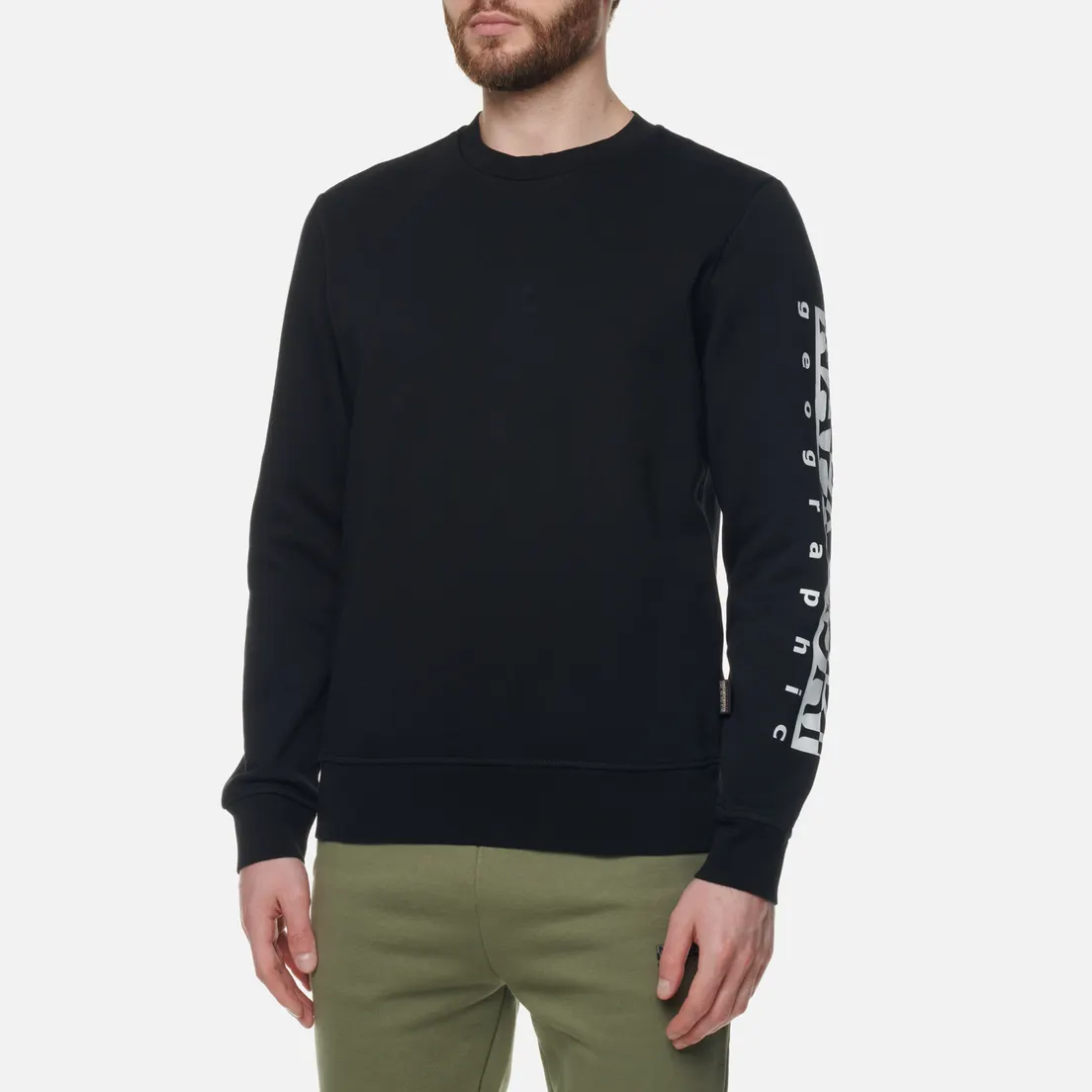 Napapijri Мужская толстовка Badas Crew Neck