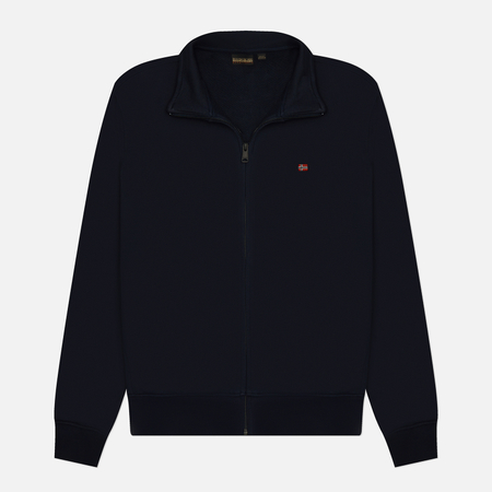 Мужская толстовка Napapijri Balis Full-Zip Summer, цвет чёрный, размер XXXL