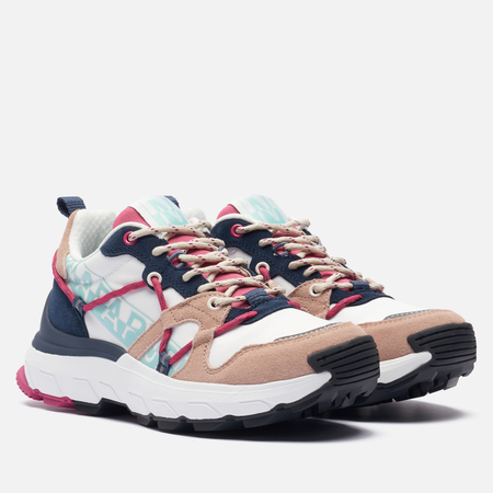 фото Женские кроссовки napapijri hillvert, цвет белый, размер 36 eu