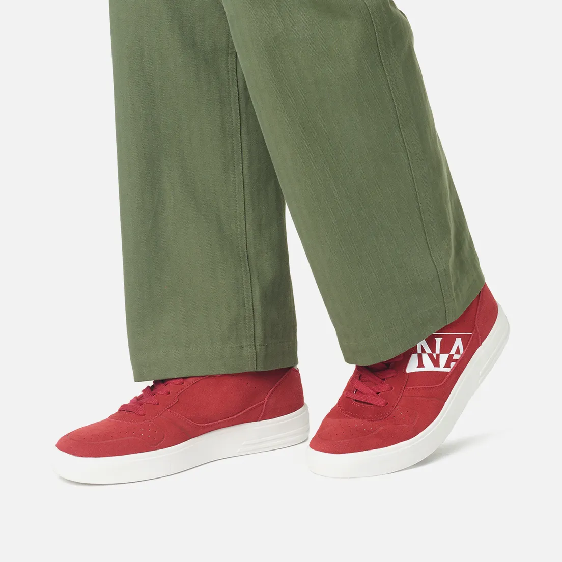 Napapijri Мужские кроссовки Suede Leather Bark