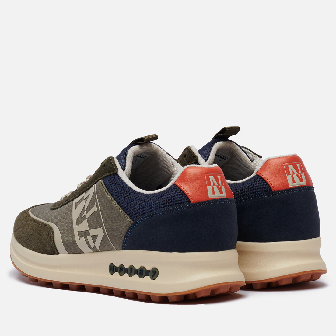 Napapijri Мужские кроссовки Slate Suede Leather