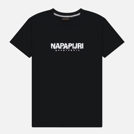 Женская футболка Napapijri Kreis, цвет чёрный, размер L