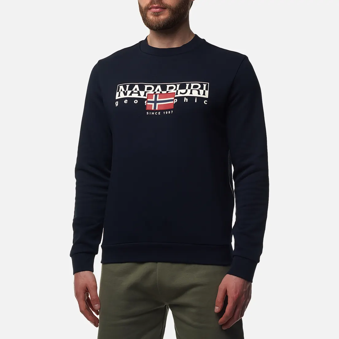 Napapijri Мужская толстовка Aylmer Crew Neck Regular Fit