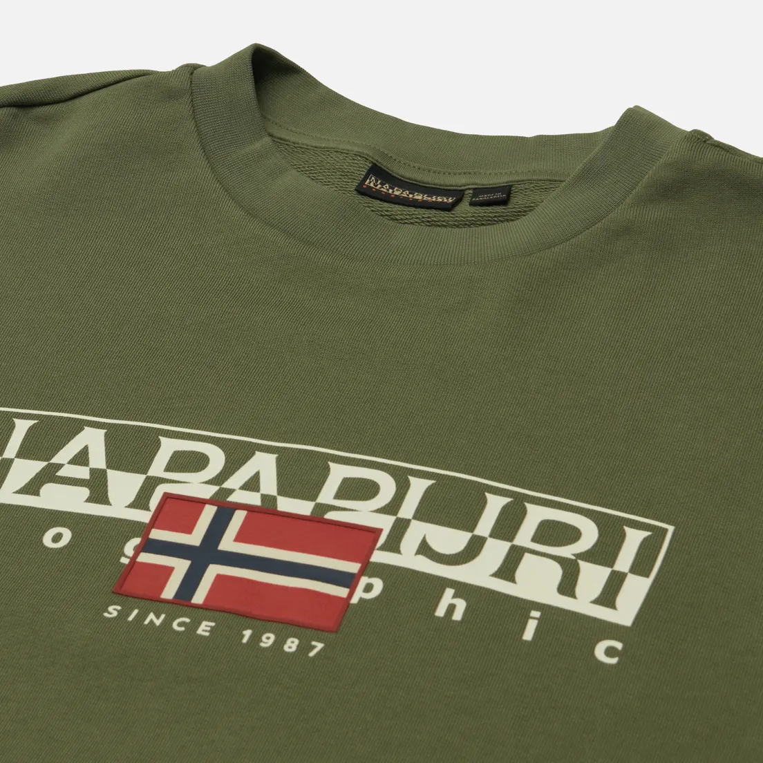 Napapijri Мужская толстовка Aylmer Crew Neck Regular Fit