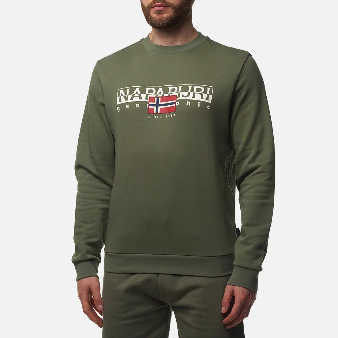 Napapijri Мужская толстовка Aylmer Crew Neck Regular Fit