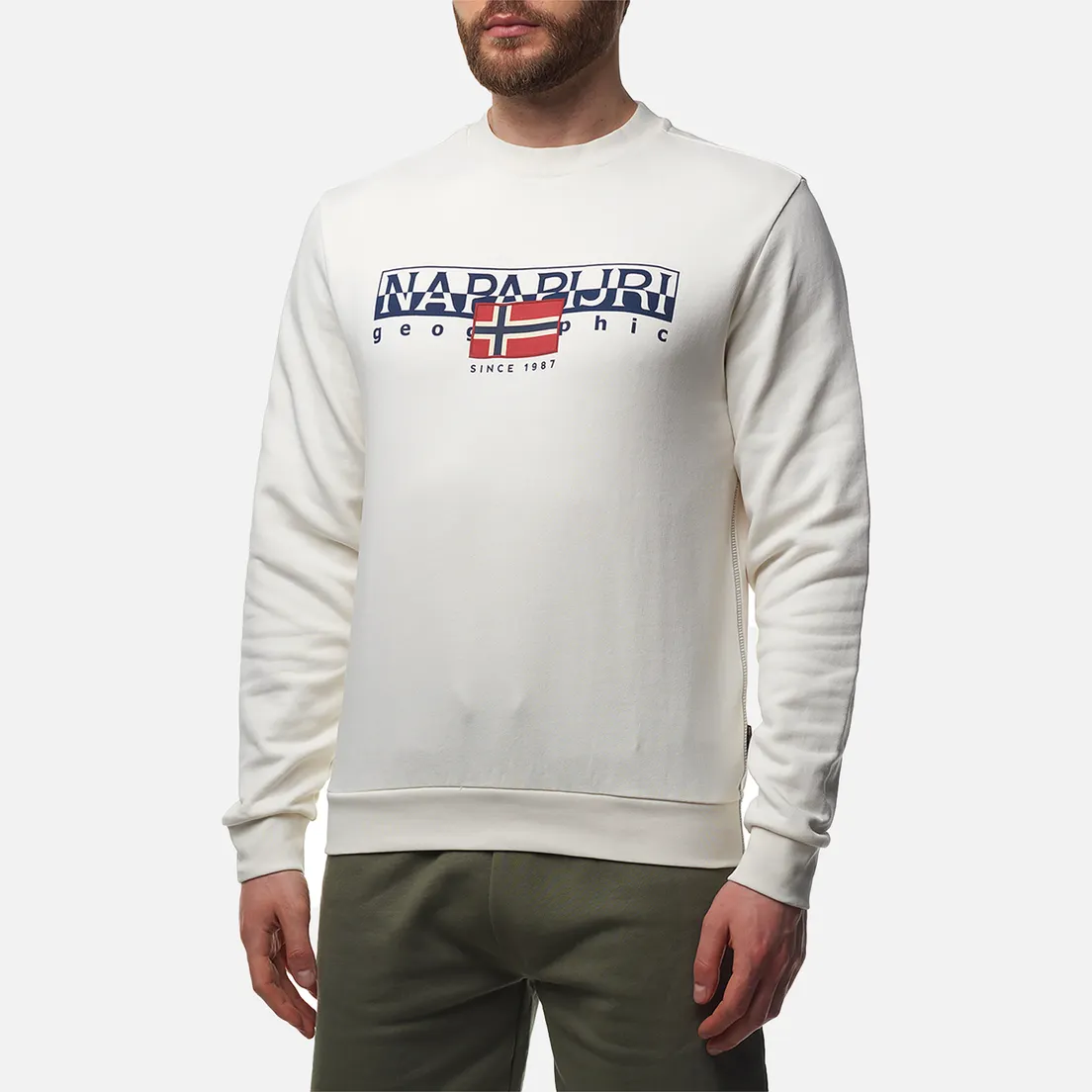 Napapijri Мужская толстовка Aylmer Crew Neck Regular Fit