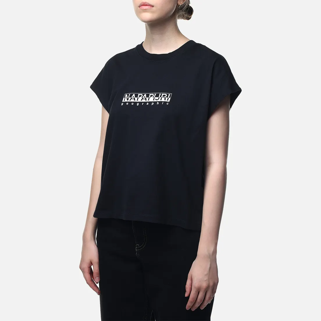 Napapijri Женская футболка Box Loose Sleeves