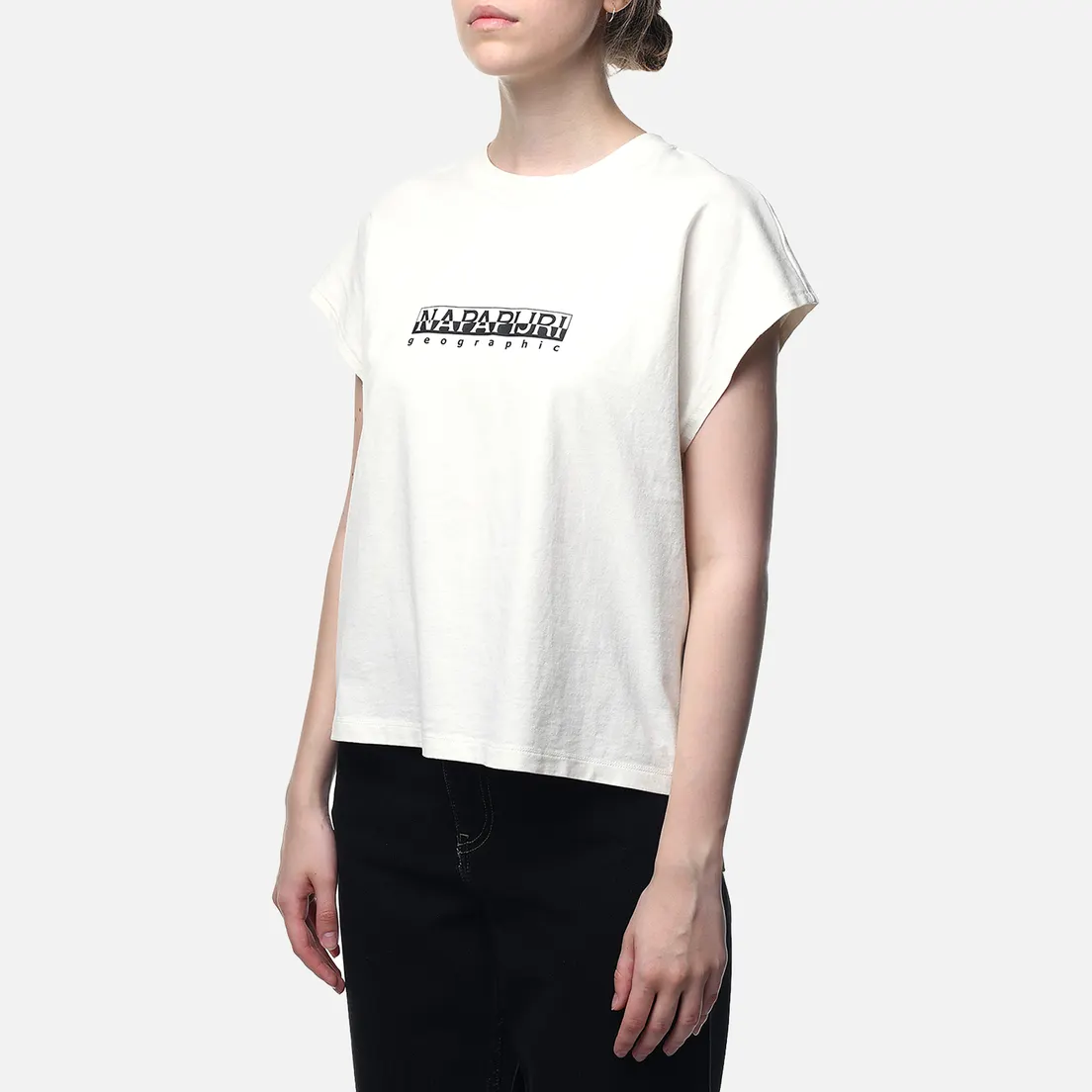 Napapijri Женская футболка Box Loose Sleeves