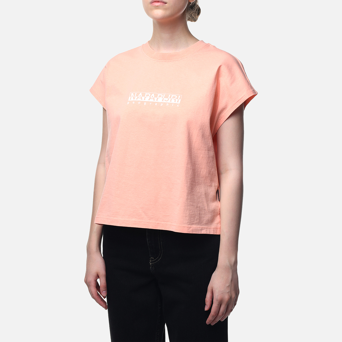 Napapijri Женская футболка Box Loose Sleeves