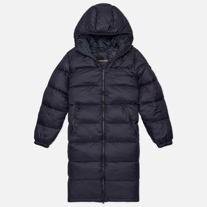 Женский пуховик Napapijri Box Logo Hooded Long