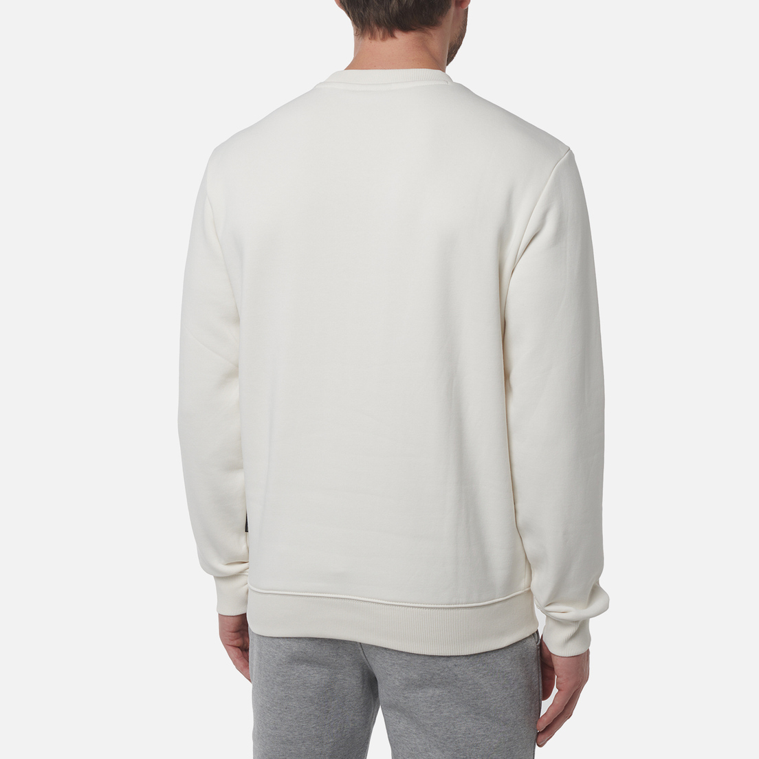 Napapijri Мужская толстовка Box Logo Crew Neck