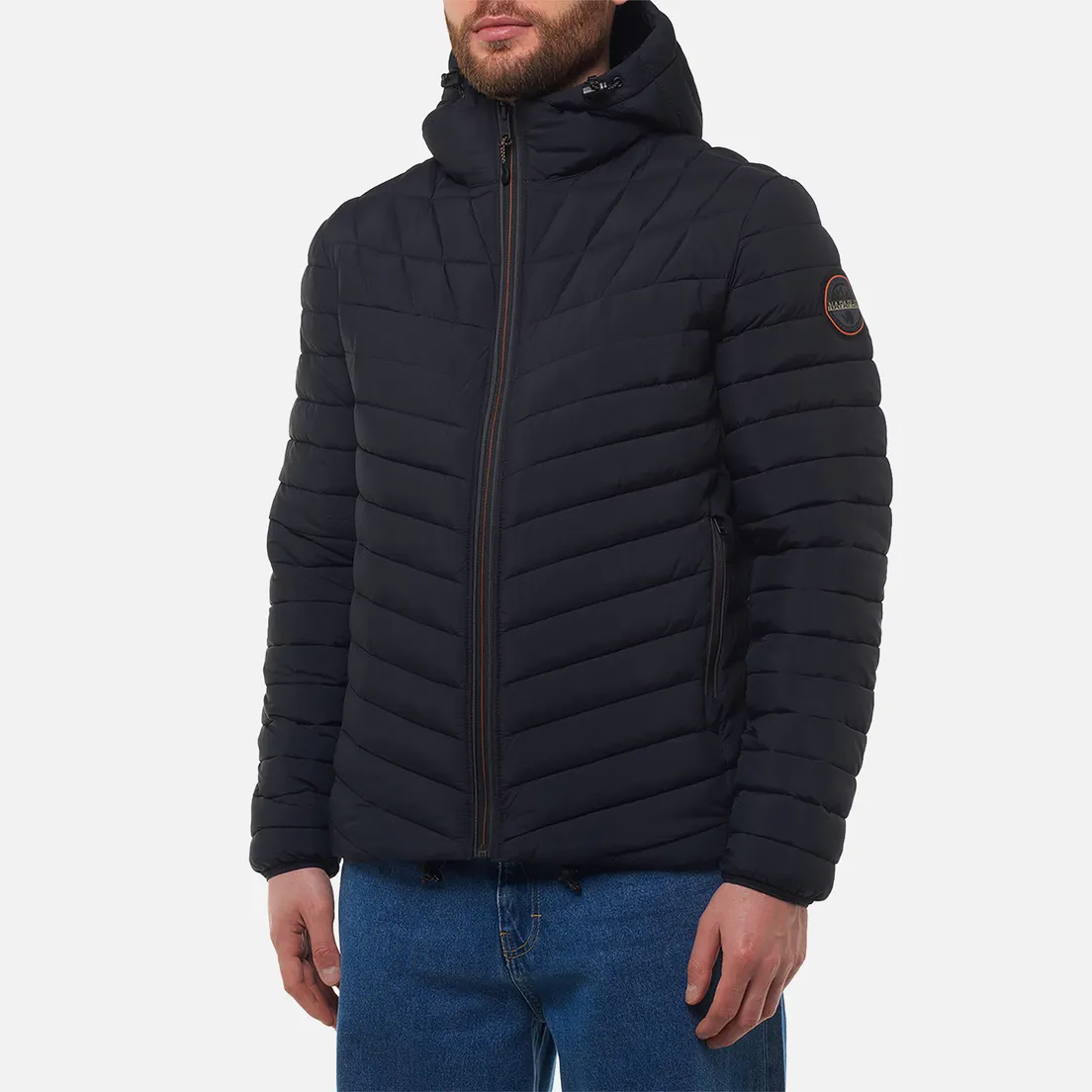 Napapijri Мужской пуховик Lapaz Hooded Puffer