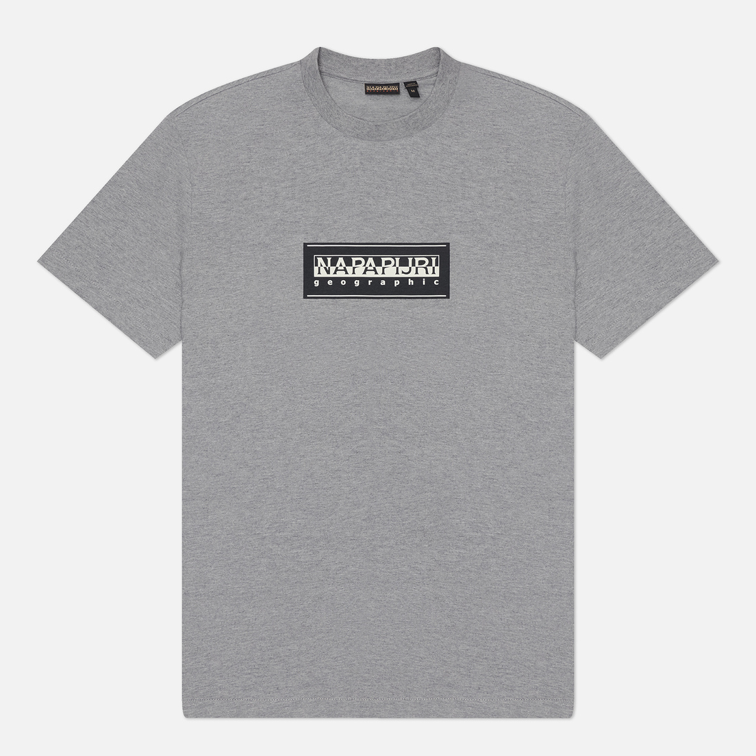 Napapijri Мужская футболка Box Logo Crew Neck