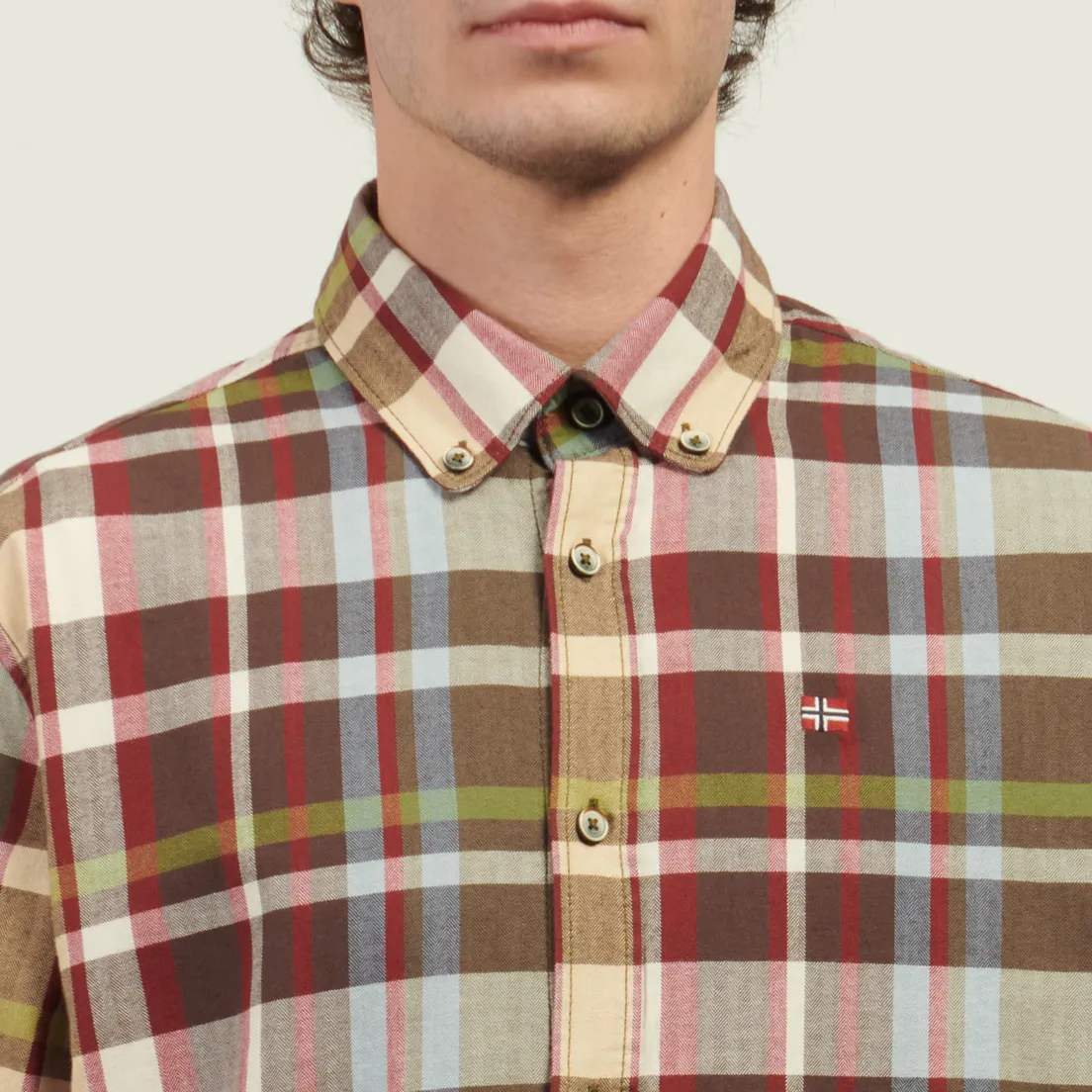 Napapijri Мужская рубашка Trekking 3