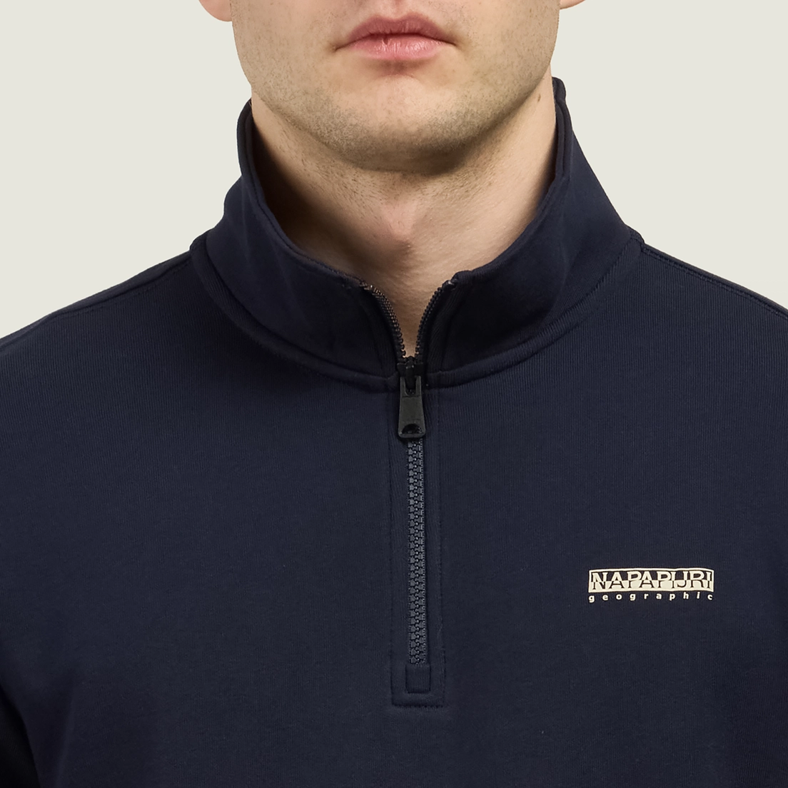 Napapijri Мужская толстовка Small Box Half-Zip