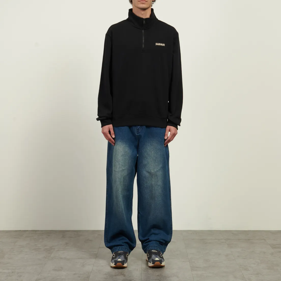 Napapijri Мужская толстовка Small Box Half-Zip