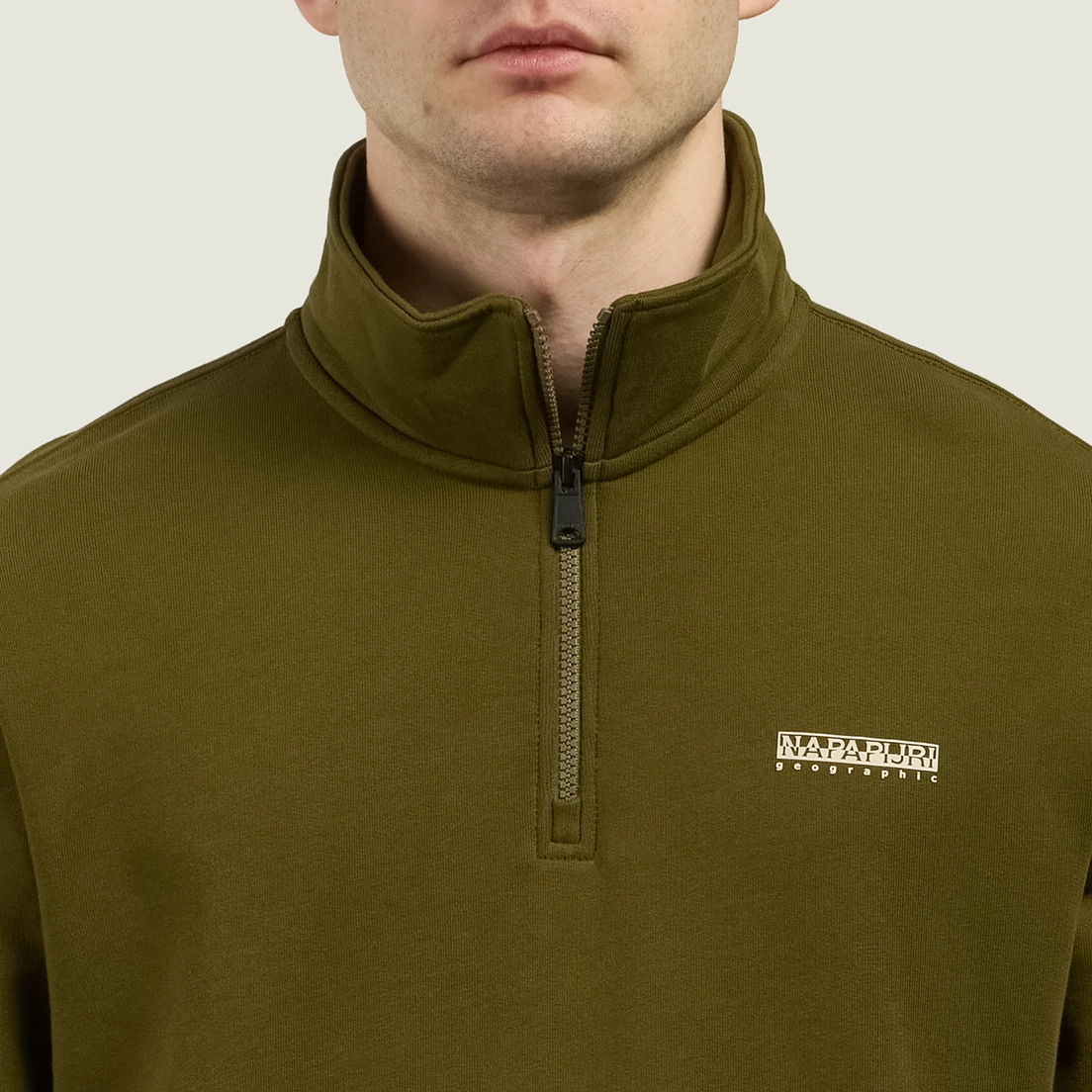 Napapijri Мужская толстовка Small Box Half-Zip