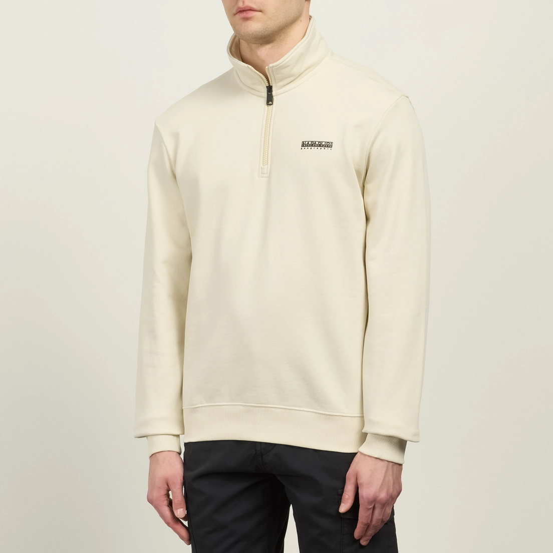 Napapijri Мужская толстовка Small Box Half-Zip