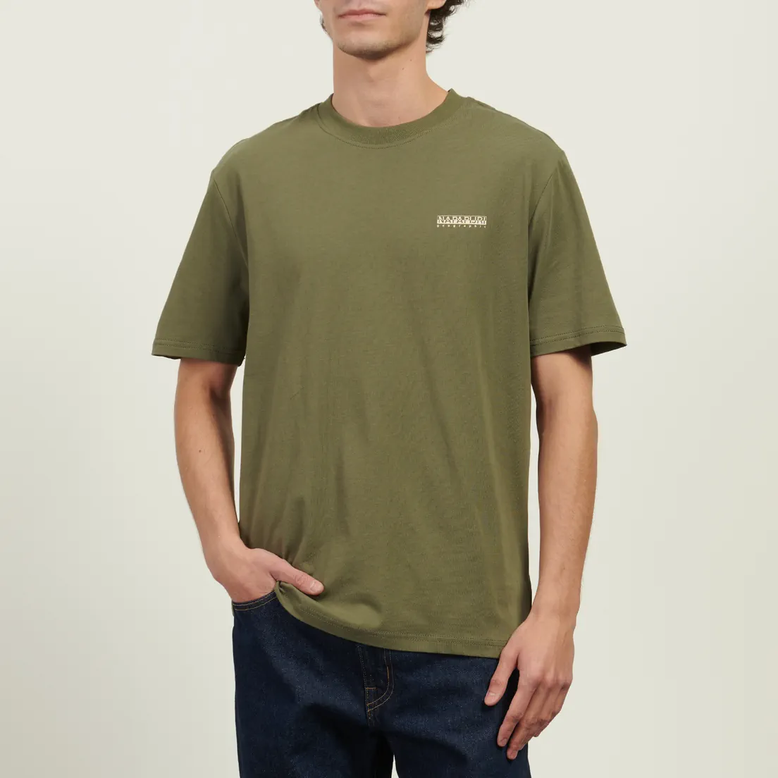 Napapijri Мужская футболка Small Box