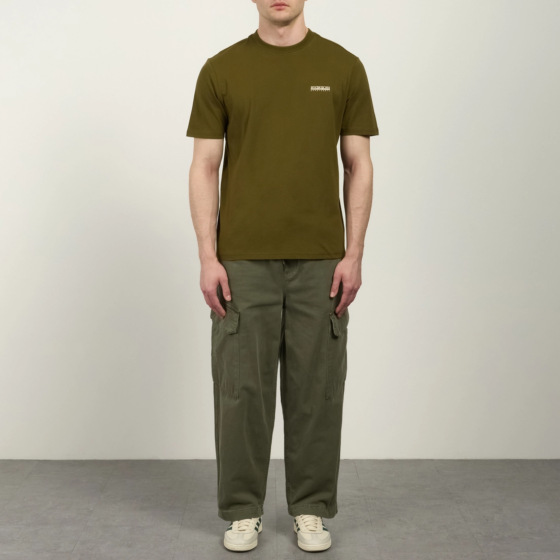 Napapijri Мужская футболка Small Box