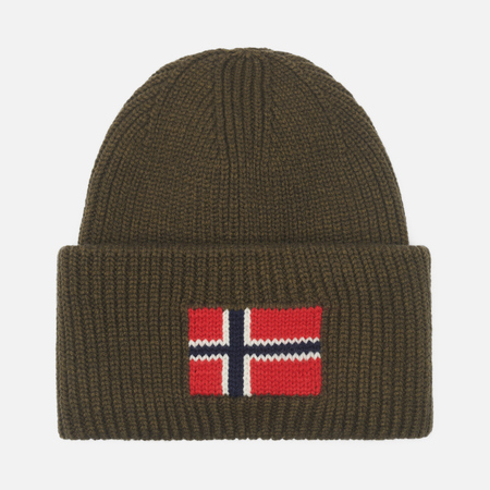   Brandshop Шапка Napapijri Evei, цвет оливковый