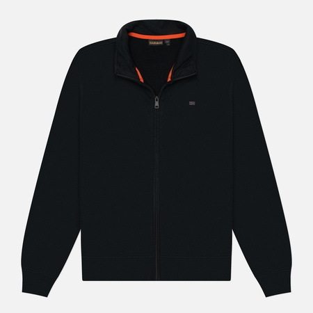 Мужская толстовка Napapijri Nedles French Terry Full-Zip, цвет чёрный, размер XXL