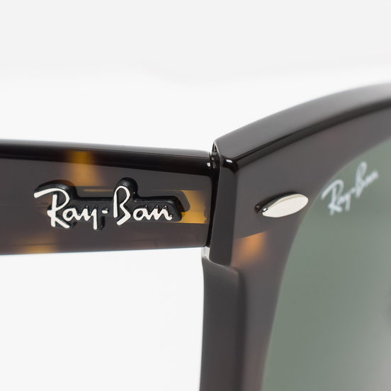 Солнцезащитные очки Ray-Ban Original Wayfarer Classic Polished Tortoise/Green Classic G-15