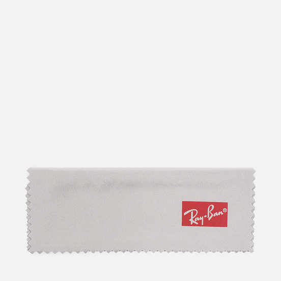 Солнцезащитные очки Ray-Ban Round Fleck Polished Black/Silver/Green Classic G-15
