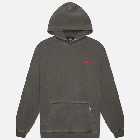 Мужская толстовка REPRESENT Represent Owners Club Oversized Fit Hoodie, цвет чёрный