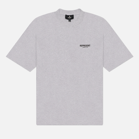 Мужская футболка REPRESENT Represent Owners Club Oversized, цвет серый