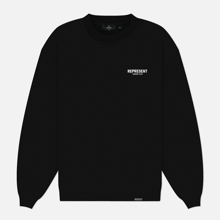 Мужская толстовка REPRESENT Owners Club Oversized, цвет чёрный, размер M
