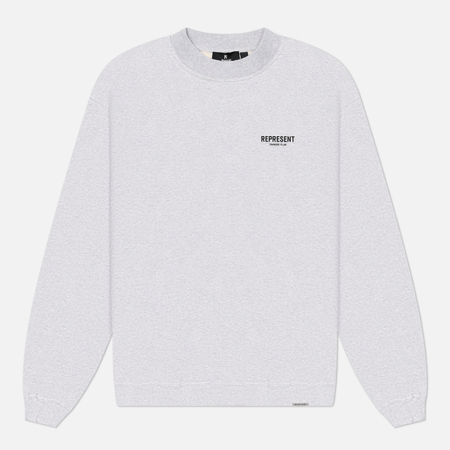 Мужская толстовка REPRESENT Owners Club Oversized, цвет серый, размер XL