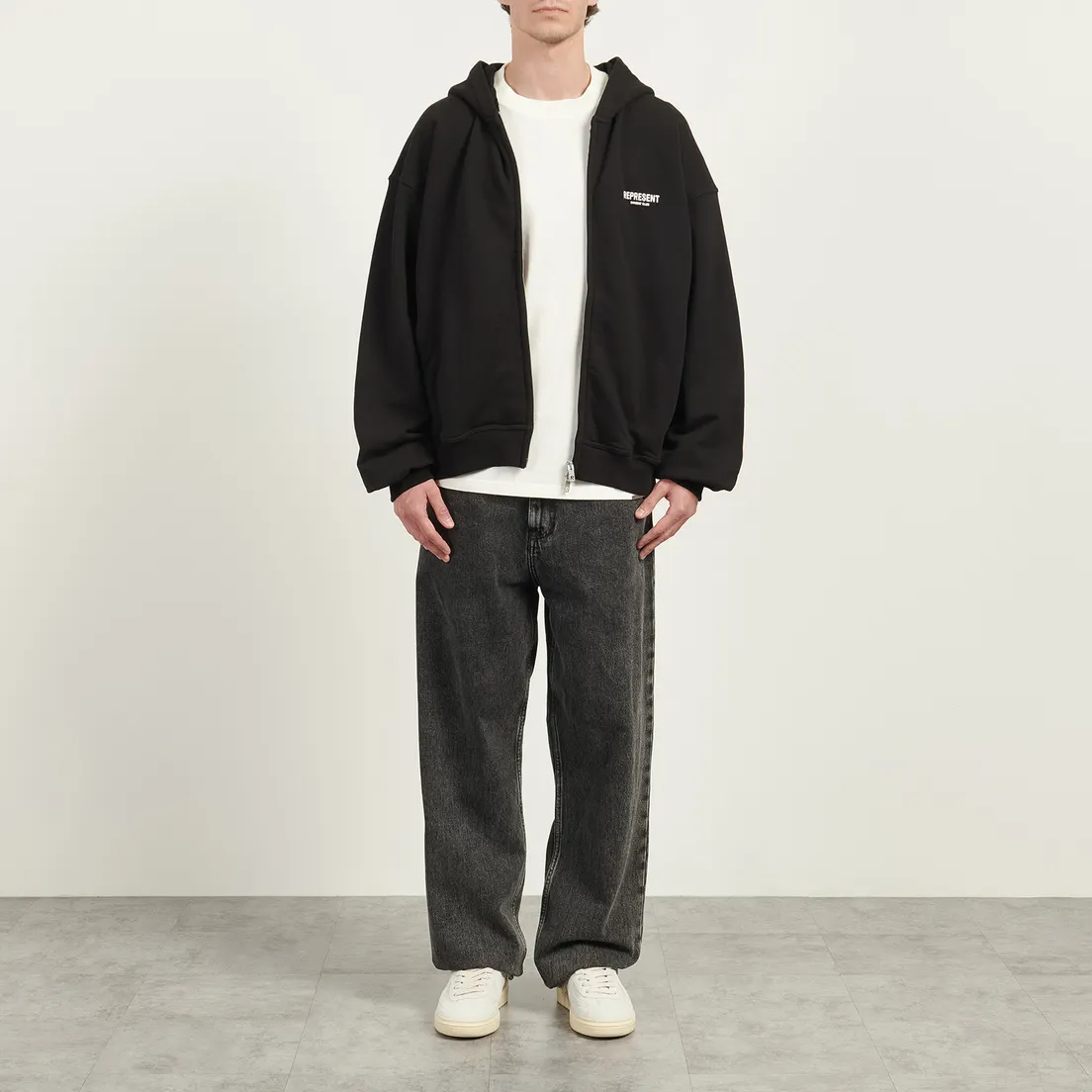 REPRESENT Мужская толстовка Represent Owners Club Zip Oversized Hoodie