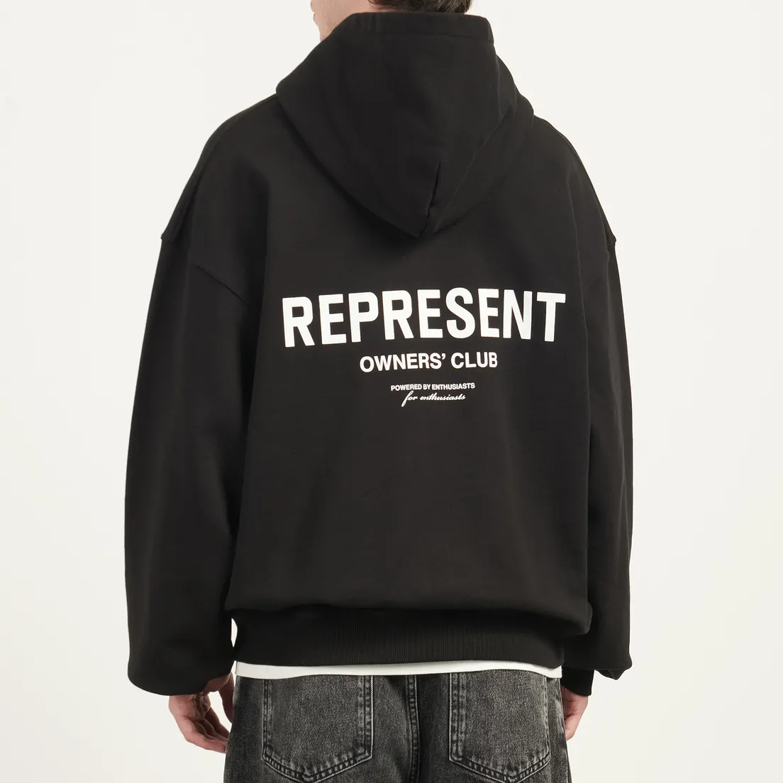 REPRESENT Мужская толстовка Represent Owners Club Zip Oversized Hoodie