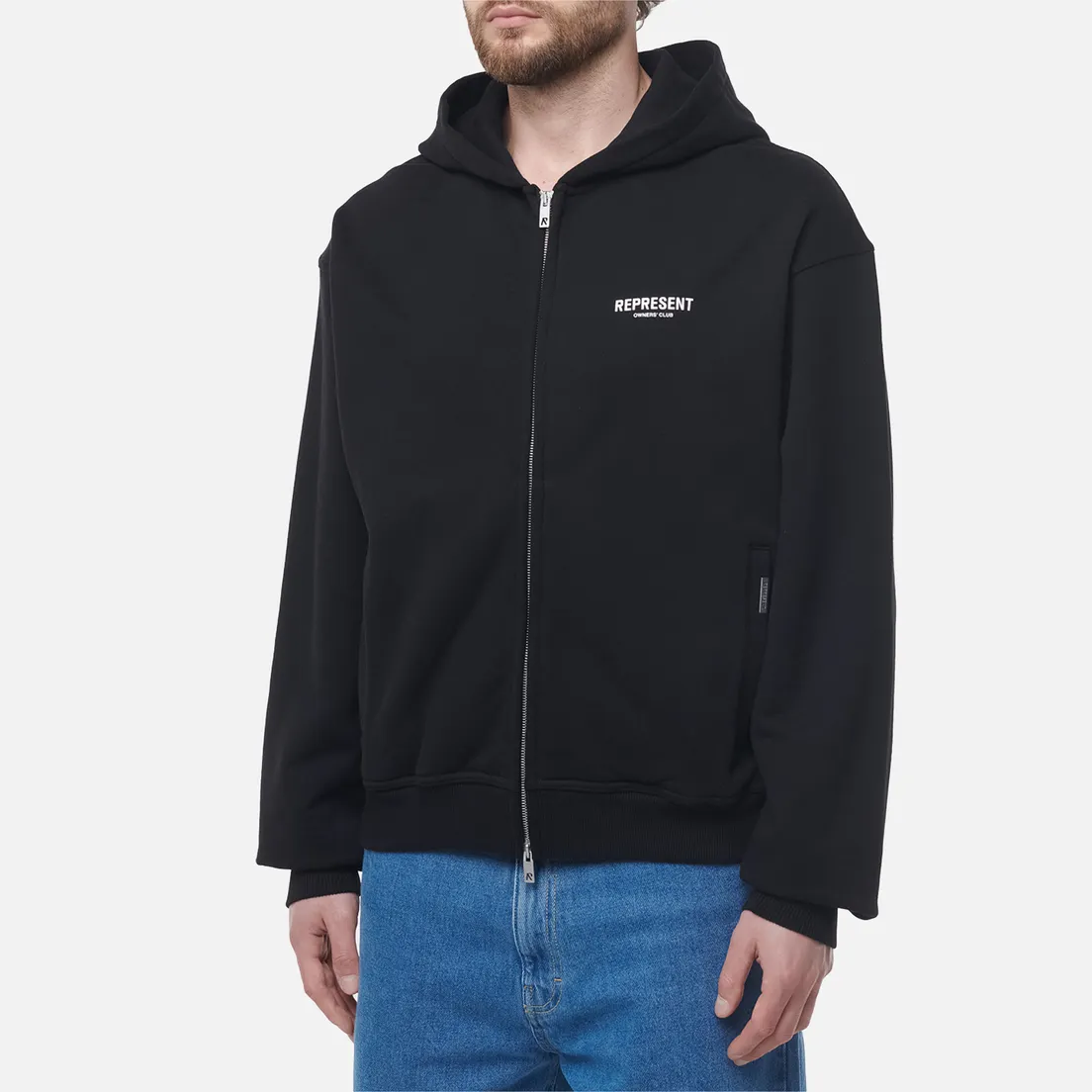 REPRESENT Мужская толстовка Represent Owners Club Zip Oversized Hoodie
