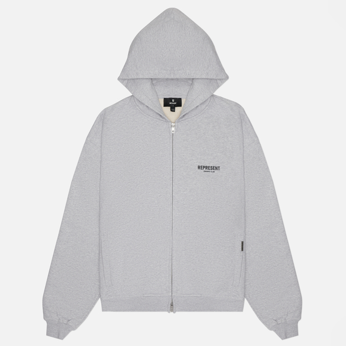 Мужская толстовка REPRESENT Represent Owners Club Zip Oversized Hoodie