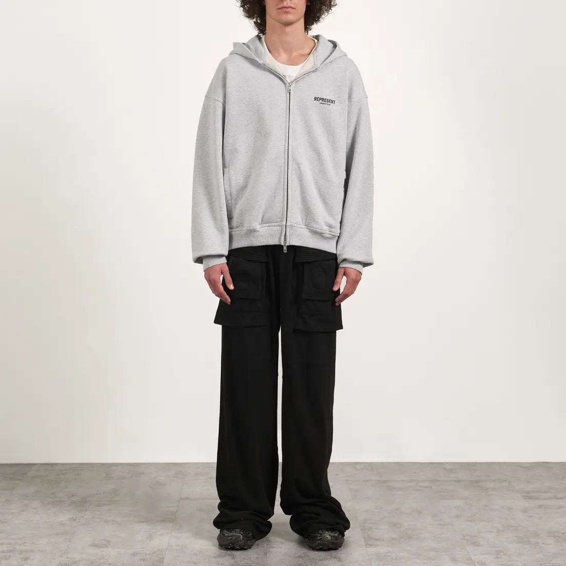 REPRESENT Мужская толстовка Represent Owners Club Zip Oversized Hoodie