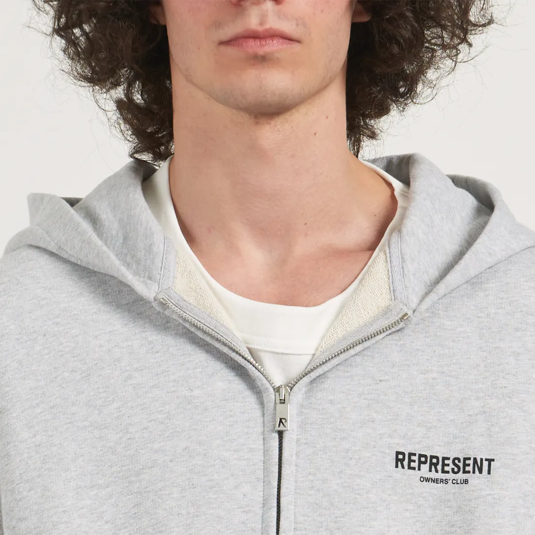 REPRESENT Мужская толстовка Represent Owners Club Zip Oversized Hoodie