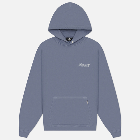 Мужская толстовка REPRESENT Represent Owners Club Script Hoodie, цвет голубой, размер L