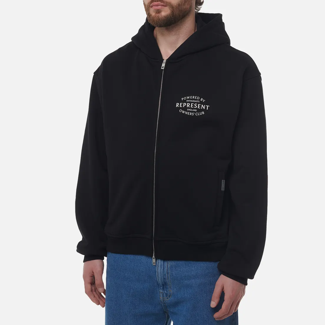REPRESENT Мужская толстовка Represent Owners Club Stamp Zip Up Hoodie